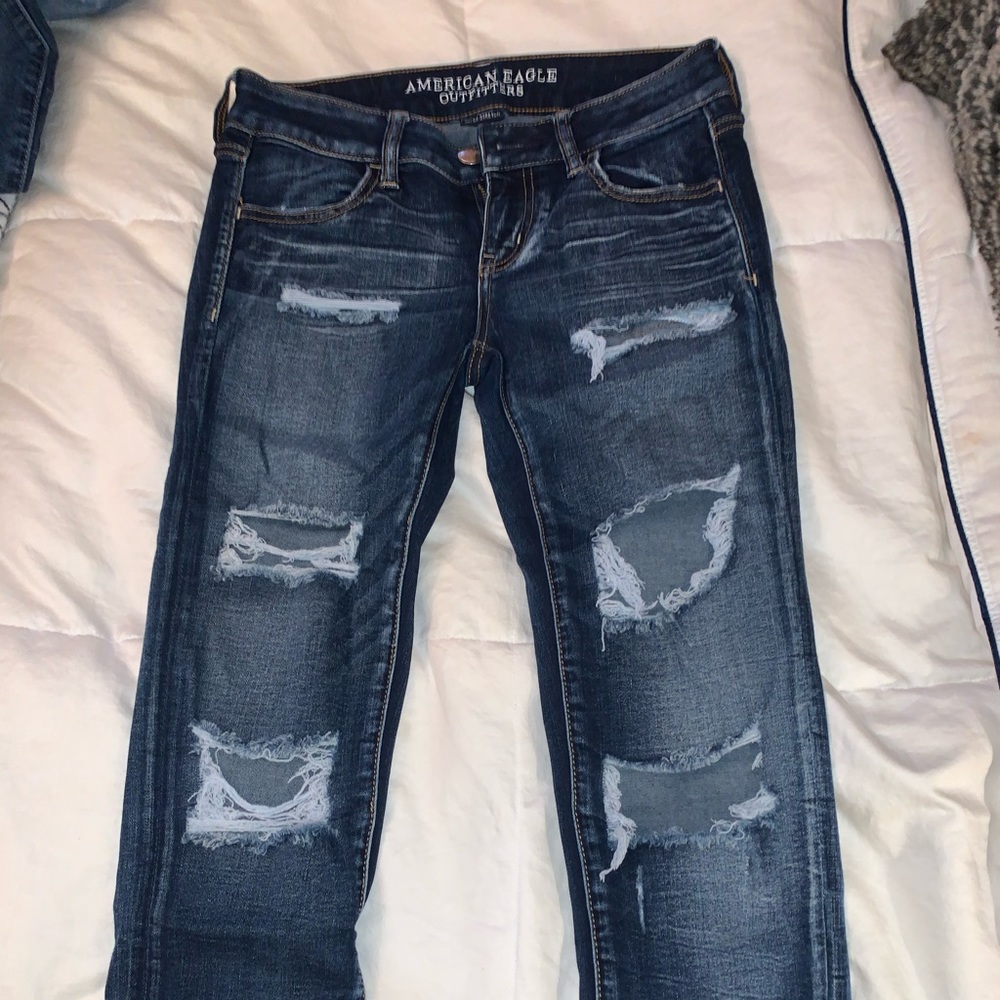 ripped skinny jeans